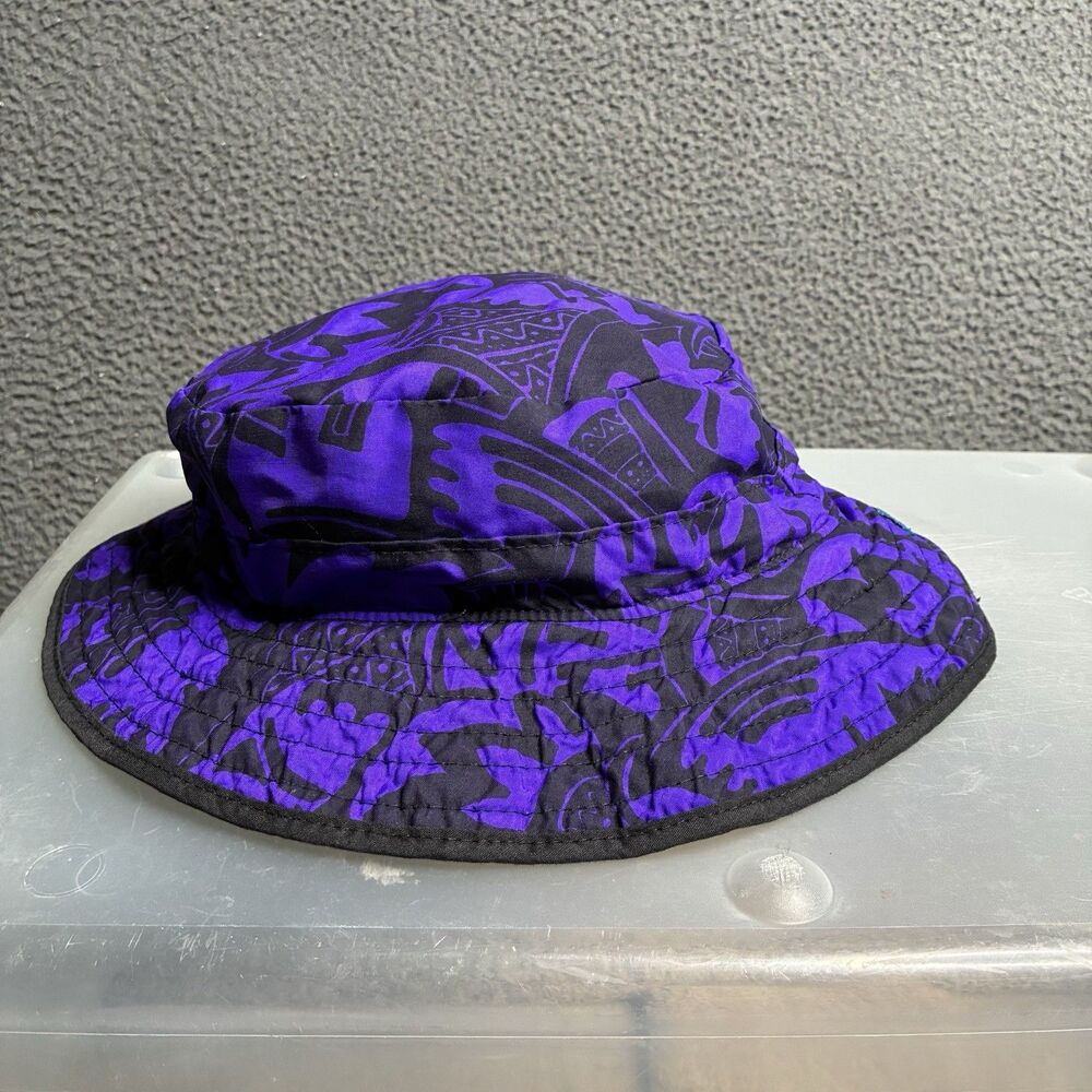 Vintage Bula Wool Ski Snowboarding Warm Colorful Bucket Hat  - Made in USA - Picture 2 of 10